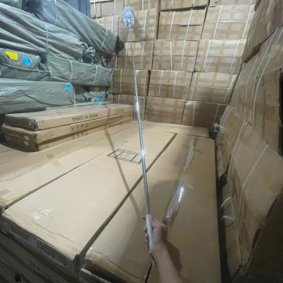 Combo Dọn Nhà 3 Món : Chổi Chà Cọ Nhà Vệ Sinh + Chổi Quét Trần Nhà + Bàn Chải Khe Hẹp - Hãng miDoctor