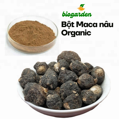 Bột Maca đen hữu cơ 100gr - Dragon Superfoods
