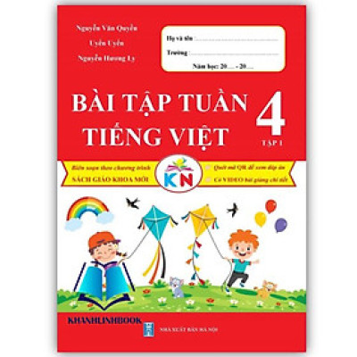 Sách - Bài tập tuần tiếng việt 4 - tập 1 (biên soạn theo chương trình SGK mới) (Kết Nối)