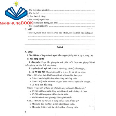 Sách - Bồi Dưỡng Tiếng Việt Lớp 4 (Bộ Kết Nối Tri Thức Với Cuộc Sống)