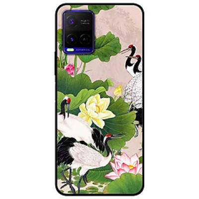 Ốp lưng dành cho Vivo Y21 - Vivo Y21s mẫu Sen Và Hạcc
