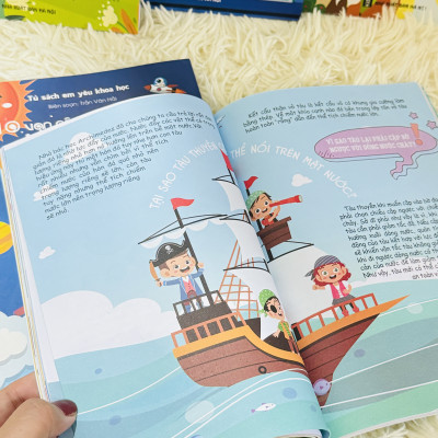 Sách- Combo 5 cuốn Sách 10 Vạn Câu Hỏi Vì Sao - Tủ sách Em yêu Khoa học (Phiên bản mới nhất)