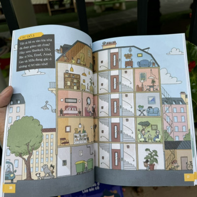 BỘ SÁCH THÁM TỬ SHERLOCK NHÍ - Pascal Prévot, Art Grootfontein – Trương Quang Tuấn dịch – NXB Trẻ