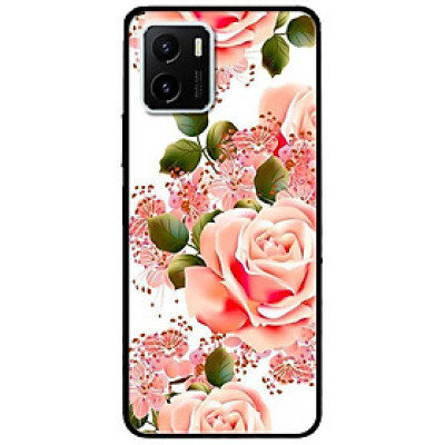 Ốp lưng dành cho Vivo V23 5G / S12 - Vivo Y15s / Y15A - Hoa Hồng Nhạt