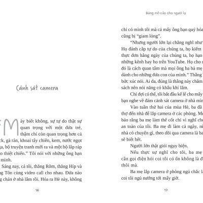 Sách - Đừng Mở Cửa Cho Người Lạ