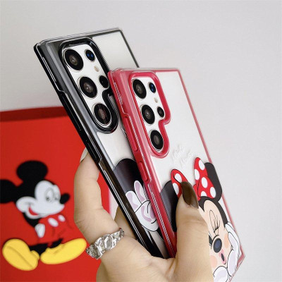 Ốp Lưng Cho Samsung Galaxy S24 Ultra / S23 Ultra Chuột Mickey Kèm Phụ Kiện Trang Trí - BUM STORE GALAXY CASE