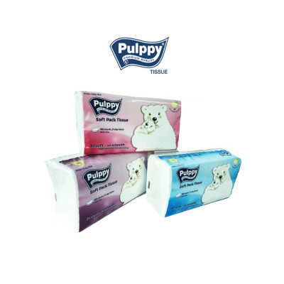 Khăn Giấy Rút Pulppy Polar Bear Bịch Khăn Giấy 180 Tờ 2 Lớp