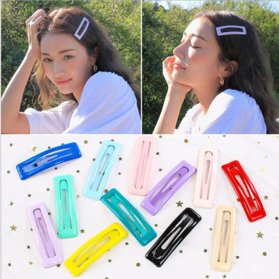 Sét 4 kẹp kim loại mẫu Hàn siêu Hot KAH63 (Mầu ngẫu nhiên)