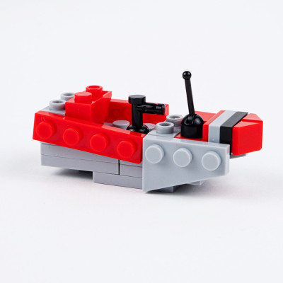 Đồ Chơi Lắp Ráp Siêu Chiến Hạm 6 Trong 1 - Warship  (138 Mảnh Ghép)