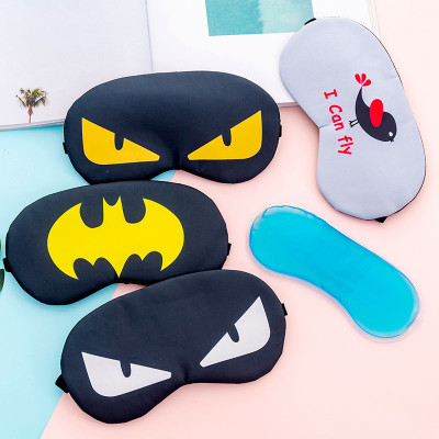 Bịt mắt ngủ có gel làm mát  tặng kèm bịt tai chống ồn