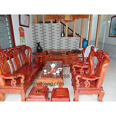 Bàn ghế minh quốc đào gỗ xoan