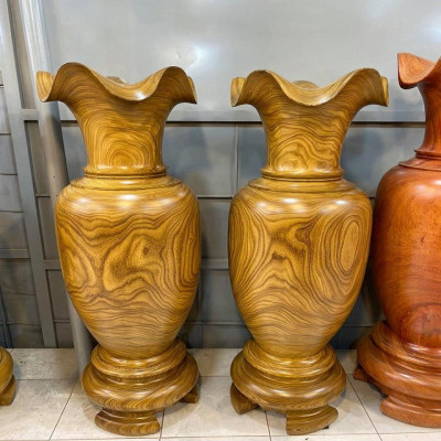 Lục Bình Nguyên Khối Gỗ Cẩm Vàng