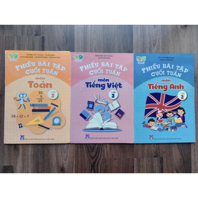 Sách - Phiếu Bài Tập Cuối Tuần Môn Toán Lớp 2