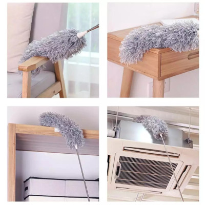 Combo Dọn Nhà 3 Món : Chổi Chà Cọ Nhà Vệ Sinh + Chổi Quét Trần Nhà + Bàn Chải Khe Hẹp - Hãng miDoctor