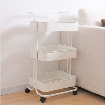 Kệ 3 tầng đa năng, kệ đựng bỉm sữa, Spa có bánh xe di chuyển
