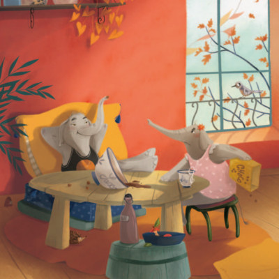 Sách - Truyện Hay Giúp Trẻ Thông Thái - Voi Con Biết Tôn Trọng Mọi Người