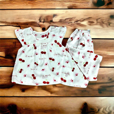 Combo 4 Bộ Đồ Tole Bé Gái Cánh Tiên Quần Đùi 4-40kg (Giao Mẫu Ngẫu Nhiên)