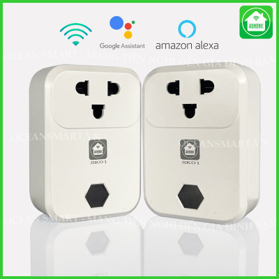 Ổ Cắm Thông Minh HUNONIC, Ổ Cắm Wifi Điều Khiển Từ Xa Qua Điện Thoại - SK01
