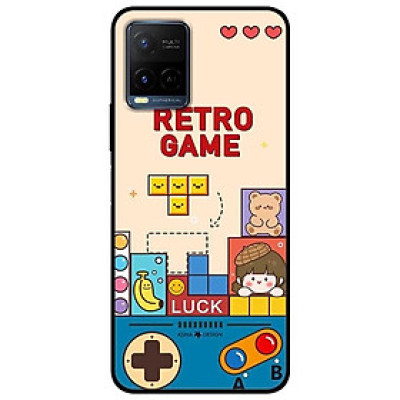 Ốp lưng dành cho Vivo Y21 - Vivo Y21s mẫu Re Tro Game
