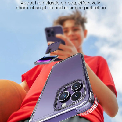 Ốp lưng chống sốc cho iPhone 14 Pro Max (6.7 inch) Likgus Crashproof giúp chống chịu mọi va đập - hàng nhập khẩu