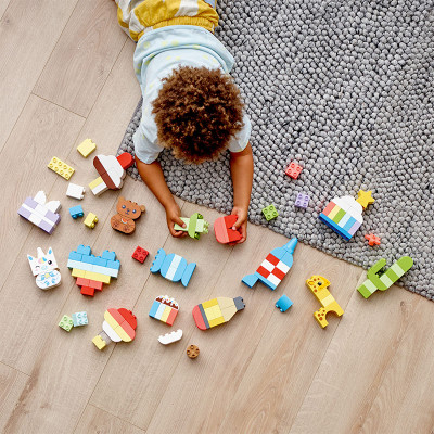 Đồ Chơi LEGO DUPLO Bộ Gạch Sáng Tạo Cho Bé 10978 120 chi tiết