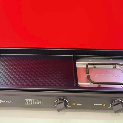 Vỉ Nướng Điện Elmich EGE-3641OL(1800W) - Hàng Chính Hãng