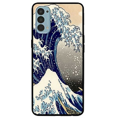 Ốp lưng dành cho Reno 4 mẫu Sóng Biển Nhật
