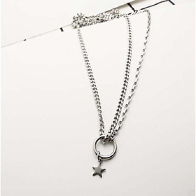 Vòng cổ nam nữ ngôi sao cá tính unisex