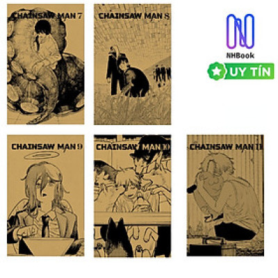 Combo 5 Cuốn Chainsaw Man ( Tập 7,8,9,10,11 )