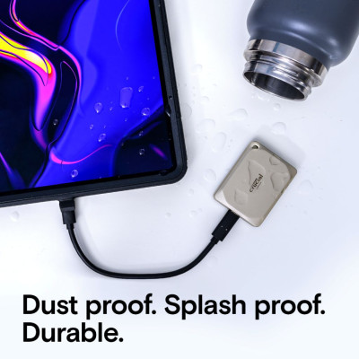 Ổ cứng SSD di động 4TB SSD Crucial X9 Pro cho Mac USB 3.2 Gen-2 2x2 CT4000X9PROMACSSD9B - HÀNG CHÍNH HÃNG