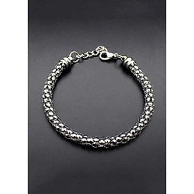 Lắc tay nam Hàn Quốc LT143 - Màu bạc