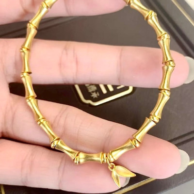 LẮC TAY ĐỐT TRE MẠ VÀNG BỘ BỘ CAO THĂNG MỌI SỰ THĂNG TIẾN