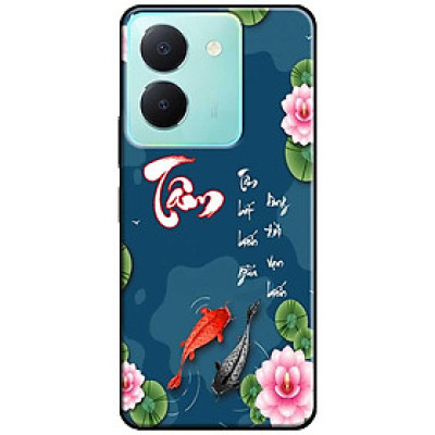 Ốp lưng cho Vivo Y03 - Y03T - Y18 - Y18S - Y18T - Y27 5G - Y28 4G - Y36 - Tâm Cá KOI - Hàng Chính Hãng