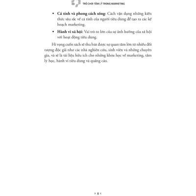 Sách - Trò Chơi Tâm Lý Trong Marketing