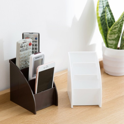 Khay đựng điều khiển/ remote 3 ngăn đa năng Yamada - Made in Japan