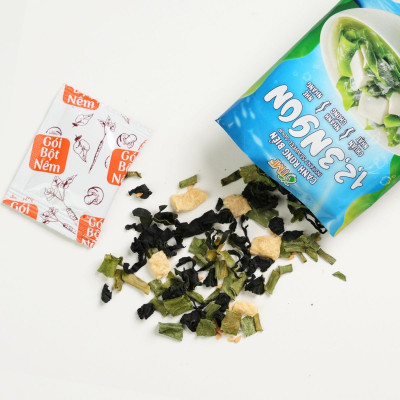 1 gói canh rong biển ăn liền nấu canh không bột ngọt cho bé TÂM MINH FOODS