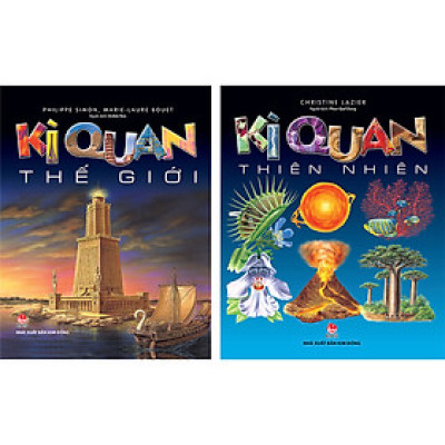 Combo 2 Cuốn: Kì Quan Thiên Nhiên + Kỳ Quan Thế Giới