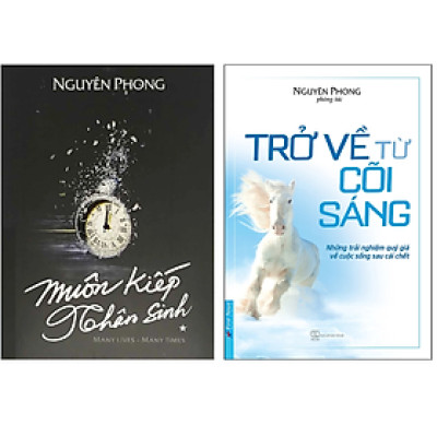 Combo 2Q: Muôn Kiếp Nhân Sinh + Trở Về Từ Cõi Sáng (Top Sách Tâm Linh Bán Chạy)