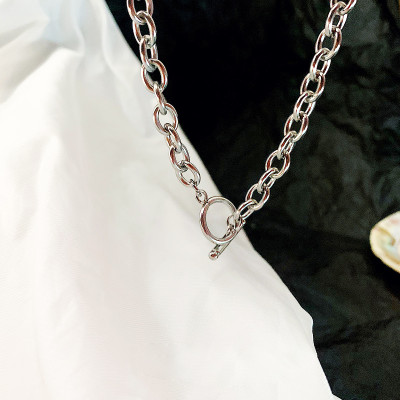 Vòng cổ dây chuyền khoá OT nam nữ đa phong cách