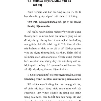 Xây Dựng Content Thương Hiệu Cá Nhân