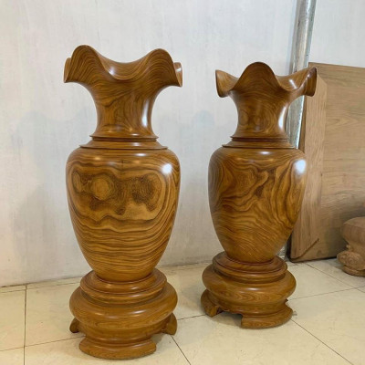 Lục Bình Nguyên Khối Gỗ Cẩm Vàng