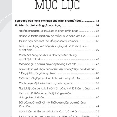 Sách - Thao Túng Thời Gian - Quản Lý Thời Gian Thông Minh Và Hiệu Quả