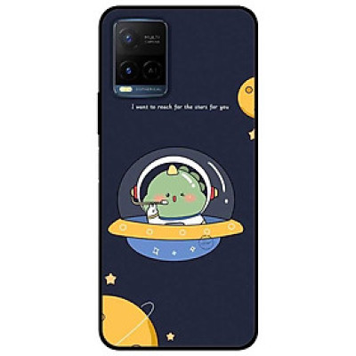 Ốp lưng dành cho Vivo Y21 - Vivo Y21s mẫu Khủng Long Vũ Trụ