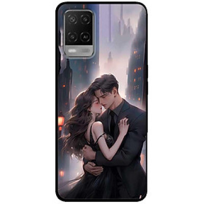 Ốp lưng cho Oppo A54 - A55 - A55s - Oppo A56 5G - Oppo A18 - A38 - A58 - Cặp Đôi Áo Đen - Hàng Chính Hãng