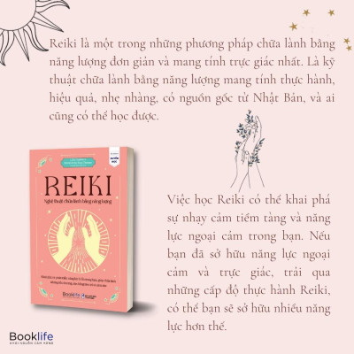 Sách  Reiki  Nghệ thuật chữa lành bằng năng lượng - BẢN QUYỀN