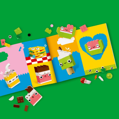 LEGO CLASSIC 11039 Đồ Chơi Lắp Ráp Bộ Gạch Chi Tiết Chủ Đề Ẩm Thực (150 chi tiết)