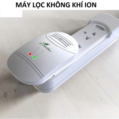Máy Tạo Ion Lọc Không Khí - Khử Mùi Hôi, Kháng Khuẩn Hiệu Quả Cho Phòng Ngủ, Nhà Bếp, Gia Đình