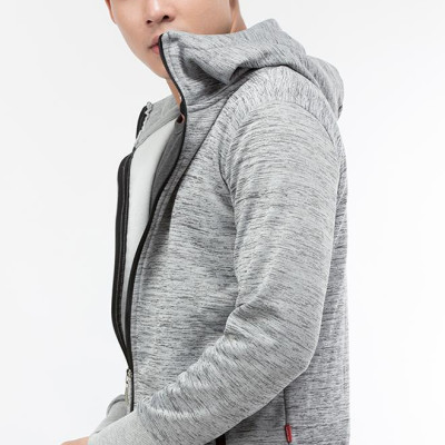 Áo khoác nam xỏ ngón Phúc An hai dây kéo túi xnNam_xam