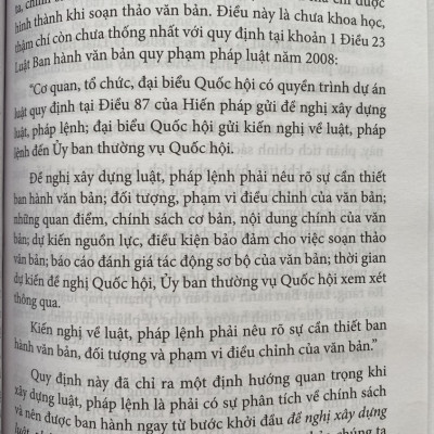 Phân tích chính sách trong hoạt động lập pháp của một số nước trên thế giới và kinh nghiệm đối với Việt Nam hiện nay 
