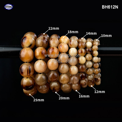 Vòng tay sừng đuôi Hồ Lô phong thủy (Đủ Size & màu) BH611 - Tĩnh tâm - May mắn hút Tài Lộc - Bracelet of HAHANCO
